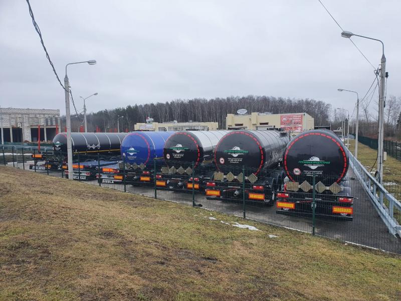 Доставка полуприцепов по территории России