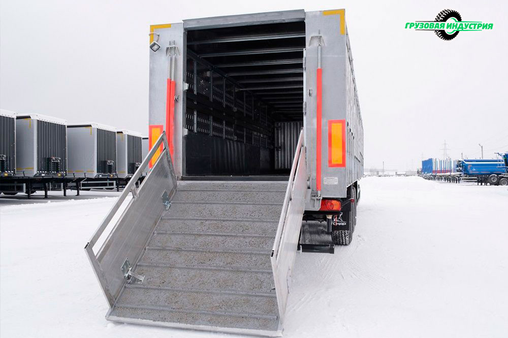 Полуприцеп Скотовоз Тонар 9887