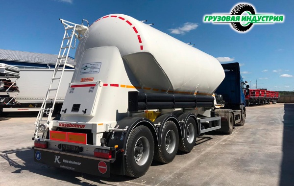Полуприцеп Цементовоз Kässbohrer SSL 31 31м3 алюминий