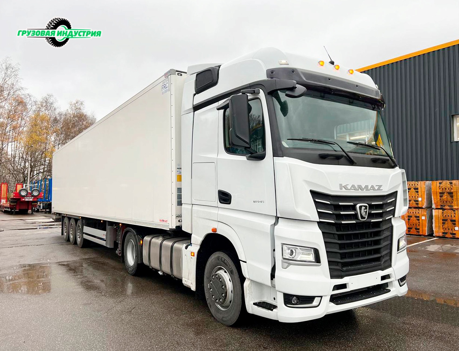 Отгрузка полуприцепа рефрижератора Schmitz Cargobull SKO 24/L - COOL V7 в Москву