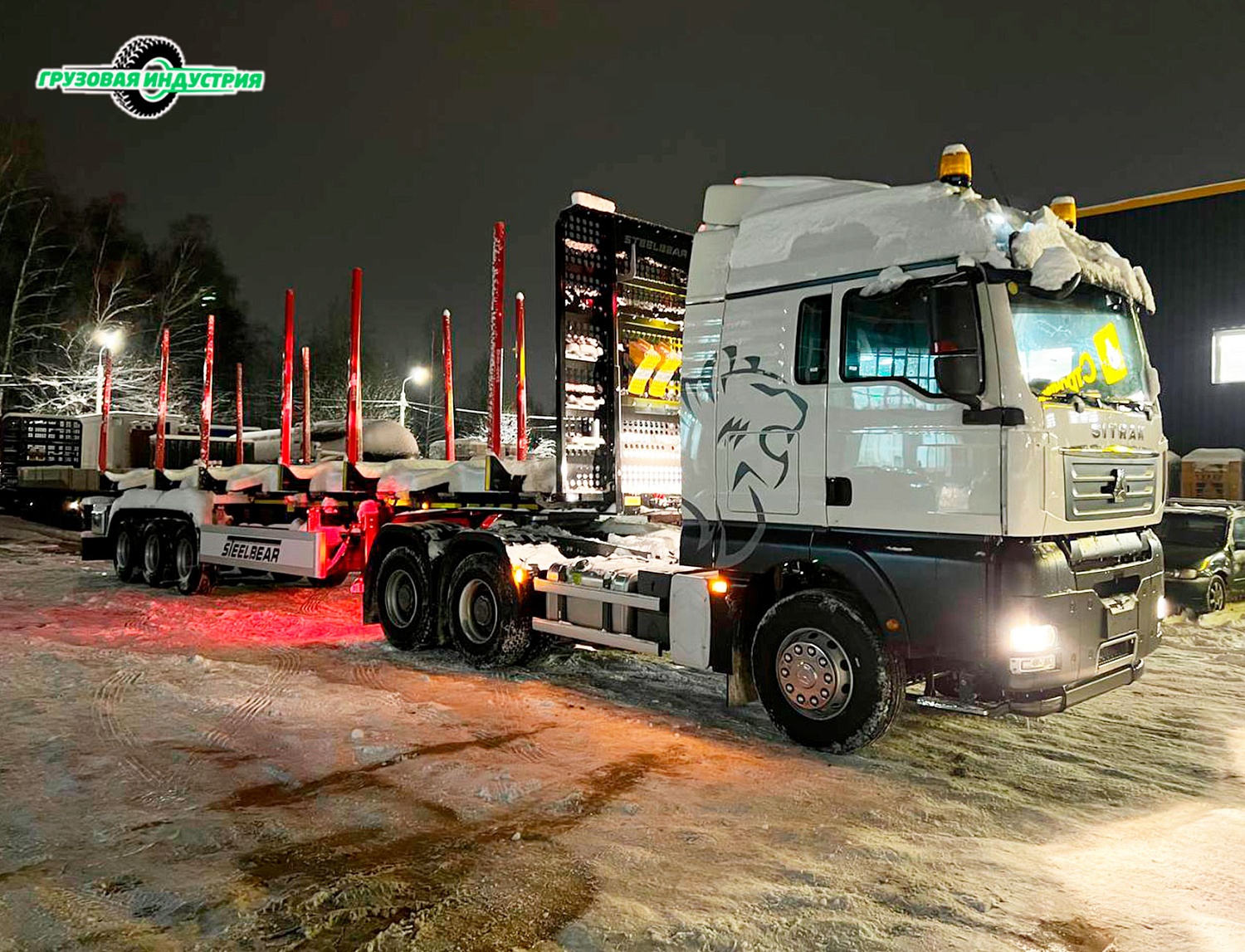 Отгрузка Лесовоза (Сортиментовоза) Steelbear PT-24L в Республику Коми