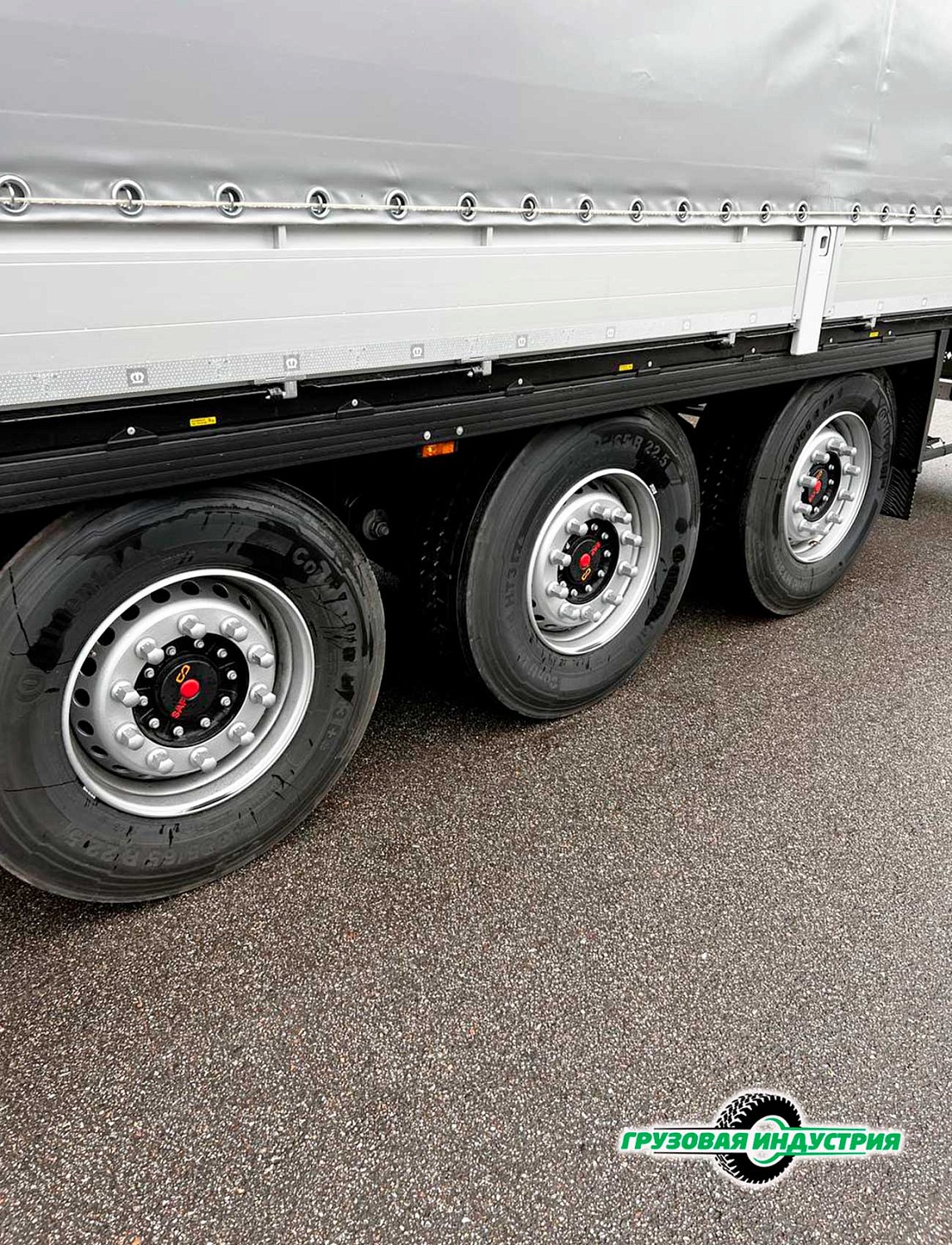 Отгрузка шторно бортового полуприцепа Krone SD в Москву