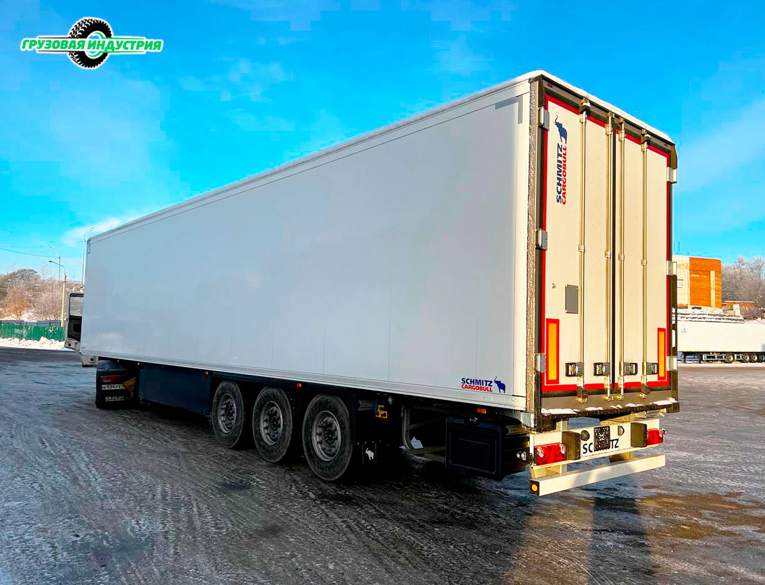 Отгрузка полуприцепа рефрижератора Schmitz Cargobull SKO 24/L - COOL V7 в г. Владикавказ